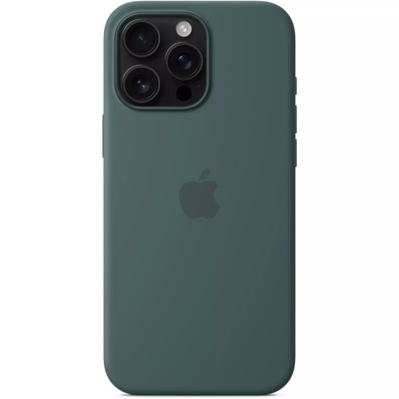 Siliconen case met MagSafe voor iPhone 16 Pro Max - zeegroen