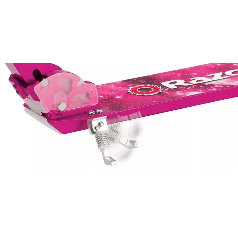 Step Razor A5 Lux – aluminium opvouwbaar, 20 cm polyurethaan wielen, verstelbaar stuur, max. belasting 100 kg, roze