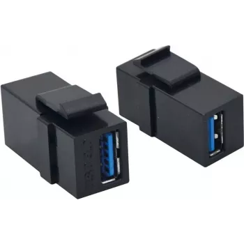 VALUE USB 3.0 keystone-module, zwart (25.99.8207)