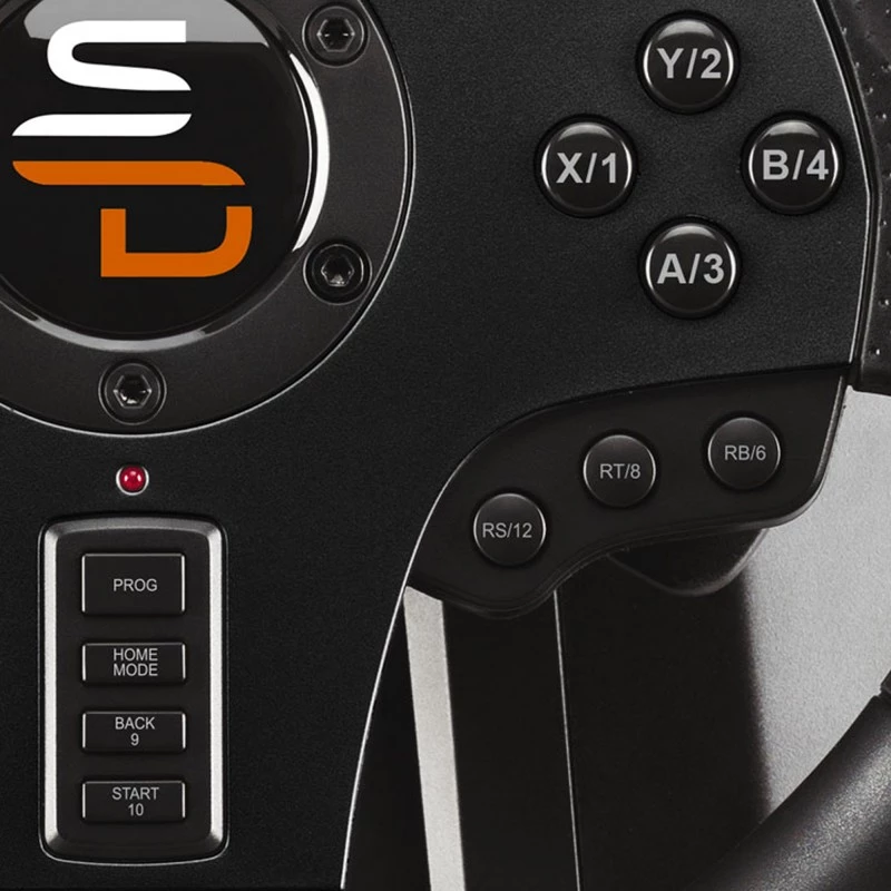 Subsonic SA5595-PC gaming controller zwart USB stuurwiel + pedalen