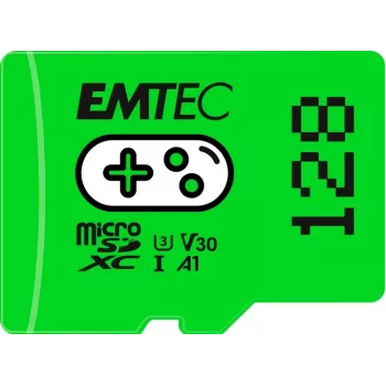 Emtec 128GB MicroSDXC UHS-I ECMSDM128GXCU3G geheugenkaart