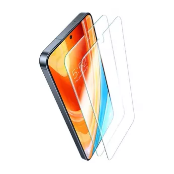 Gehard glas displayscherm Torras voor Samsung S24+ — 9H-hardheid, krasbestendig