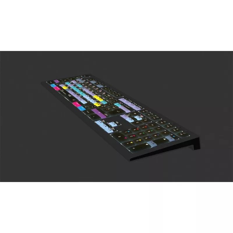 Logickeyboard ASTRA 2 toetsenbord USB AZERTY Engels zwart (LKB-RESB-A2M-FR)