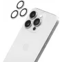 Camera-ringbescherming LAUT PRIME GLASS voor iPhone 16 Pro / iPhone 16 Pro Max, transparant, gehard glas