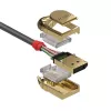 Lindy 36298 20 m DisplayPort 1.2-kabel, Gold Line, DisplayPort male – DisplayPort male, 4K30Hz, grijs