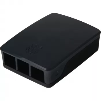 Raspberry behuizing origineel voor 4B zwart/grijs (RPI4 CASE BLK/GRY)