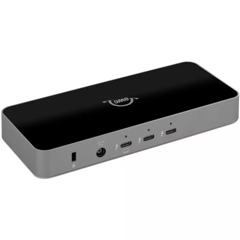 Thunderbolt 5 hub, dockingstation grijs/zwart, Thunderbolt 5, USB-A
