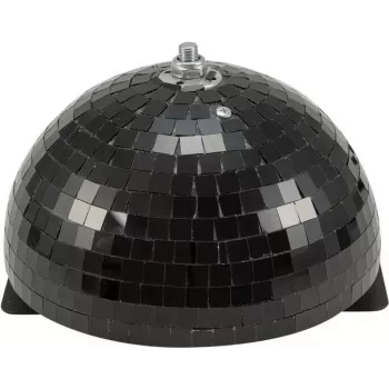 EUROLITE gemotoriseerde spiegelhalvebol 20 cm 50101954 – roterend halvebolspiegelelement, 20 cm
