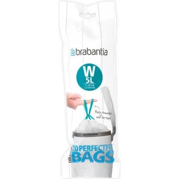 Brabantia 116681 vuilniszakken 5 l wit
