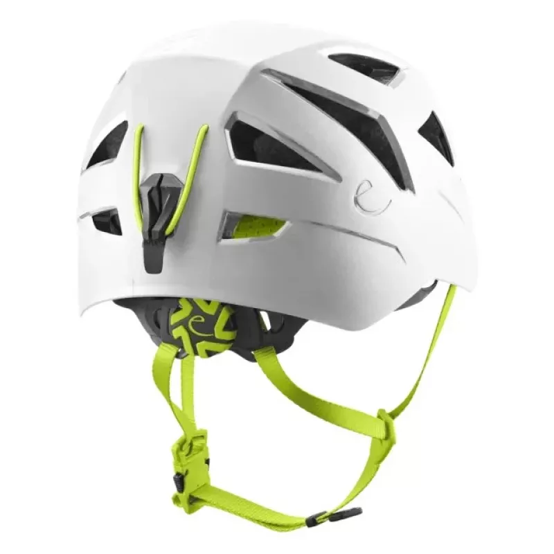 Klimhelm Edelrid Zodiac wit, hybride schaalconstructie