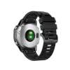 Siliconen band 22 mm voor Garmin QuickFit van FIXED – zwart
