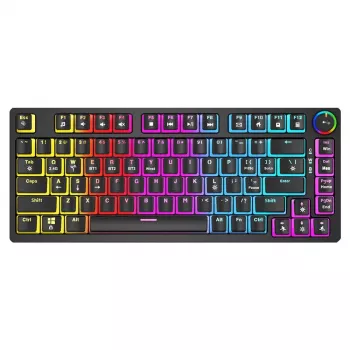 Gamingtoetsenbord Savio SAVGK-PHENIX RED PUDDING mechanisch RGB draadloos