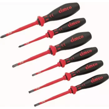 Handschroevendraaierset Cimco 117852 platte schroevendraaier