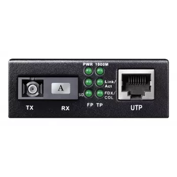 Netwerk mediaconverter Cudy MC100GSB-60A 1000 Mbit/s multi-mode single-mode zwart