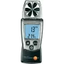 Luchtstroommeter testo 410-1 (0560 4101) — handzame schoepenradanemometer voor het meten van luchtsnelheid en temperatuur