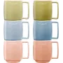 Set met 6 keramische kopjes Staub meerkleurig 350 ml – 6×350 ml keramische kopjes
