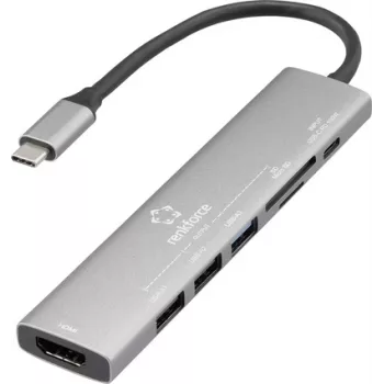 Renkforce USB-C-dockingstation RF-DKS-907 geschikt voor merk-dockingstations universeel (RF-6797970)