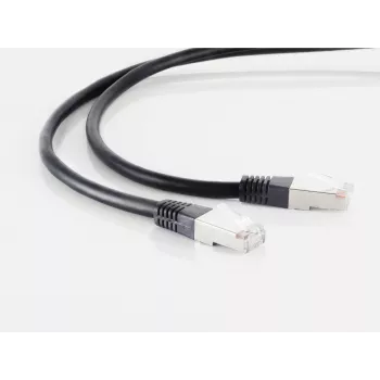 shiverpeaks ®-BASIC-S netwerkkabel-patchkabel, Cat 6, S/FTP, PIMF, halogeenvrij, zwart, 15 m (BS75725-HS)
