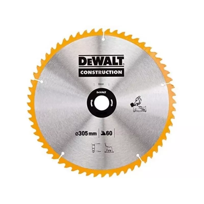 Cirkelzaagblad DeWALT DT1960-QZ