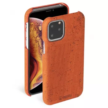 Beschermhoes Krusell Birka voor Apple iPhone 11 Pro Max — roestkleurig