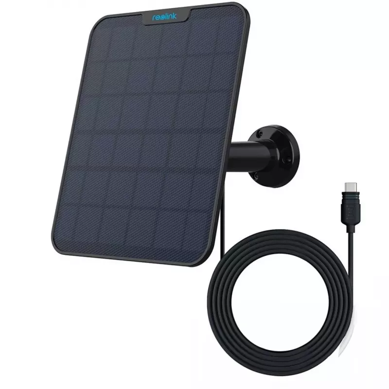 Reolink Solar PANEL-zwart 2 TYPE-C