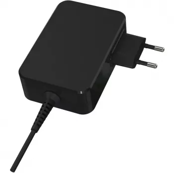 Oplader voor binnen LC-Power LC-NB-GAN-90-C laptop zwart AC 220-240V