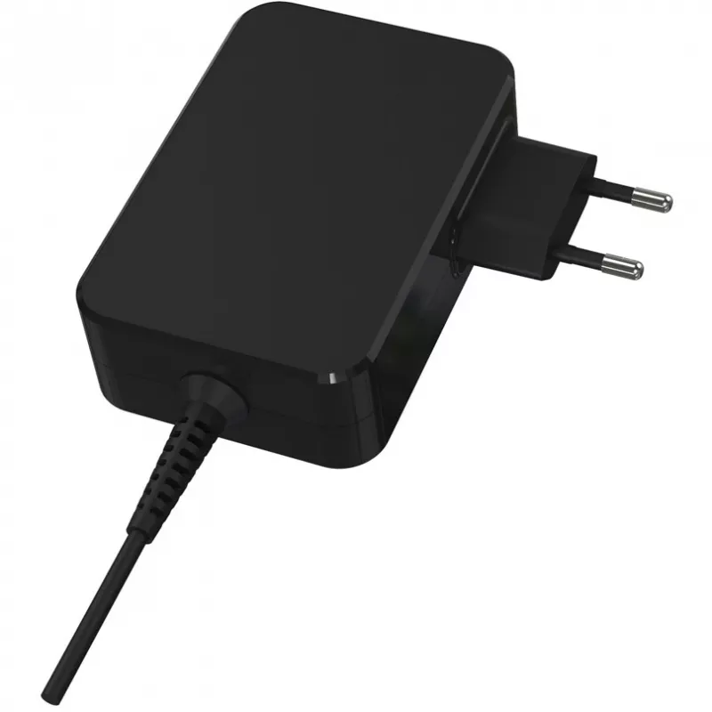 Oplader voor binnen LC-Power LC-NB-GAN-90-C laptop zwart AC 220-240V