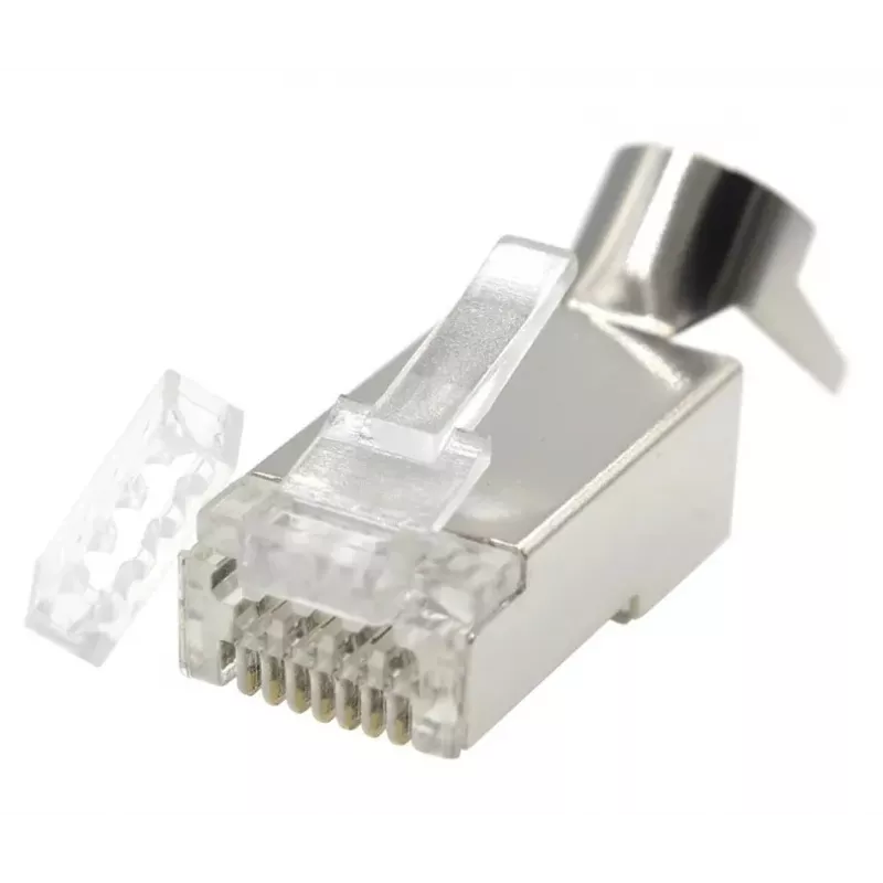 RJ45-stekker GEMBIRD CAT7 8P8C verguld 15µ FTP/SFTP, 100-pack