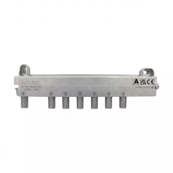 Splitter Televes 6-voudig VT612FZ 5–1218 MHz 12 dB