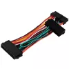 Voedingsadapter SILVERSTONE SST-PP10 — dubbele 24-pins naar enkele 24-pins kabeladapter