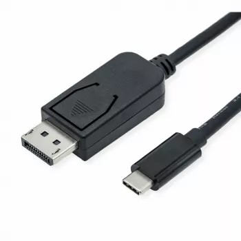 ROLINE 11.04.5835 videokabel-adapter 1 m DisplayPort USB Type-C zwart (11.04.5835)