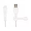 DeLOCK stofkap voor USB Type-A-stekker en USB Type-C-stekker set 2 stuks wit