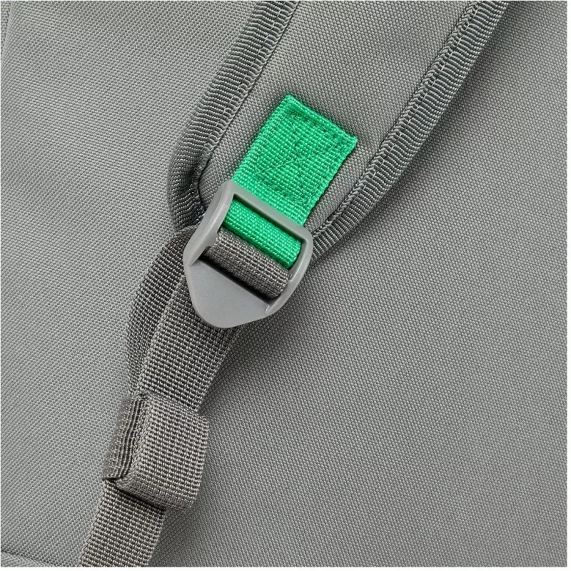 City-rugzak Rivacase Gremio grijs polyester rPET 280x135x430mm