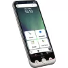 Doro Aurora A30 smartphone voor senioren met draadloos oplaadstation, 6,1 inch, 128GB, Graphite