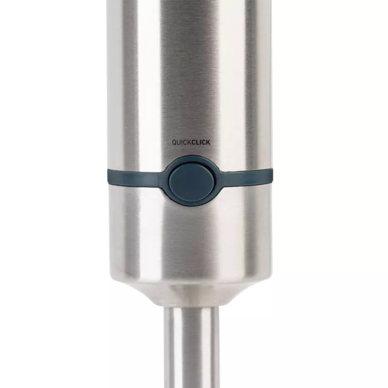 Jata JEBT1854 staafmixer, 1500 W, 14500 tpm, roestvrijstalen messen, Turbo, roestvrij staal / grijs