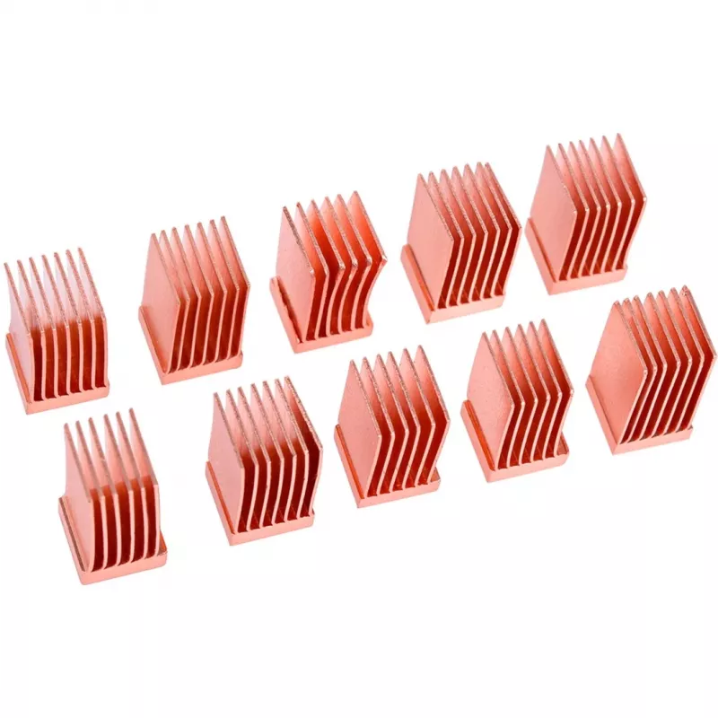 GPU RAM koperen heatsinks 6,5x6,5mm