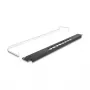 DeLOCK 67060 19-inch D-type patchpanel met trekontlasting, 8 poorten gecentreerd, 1HE, zwart