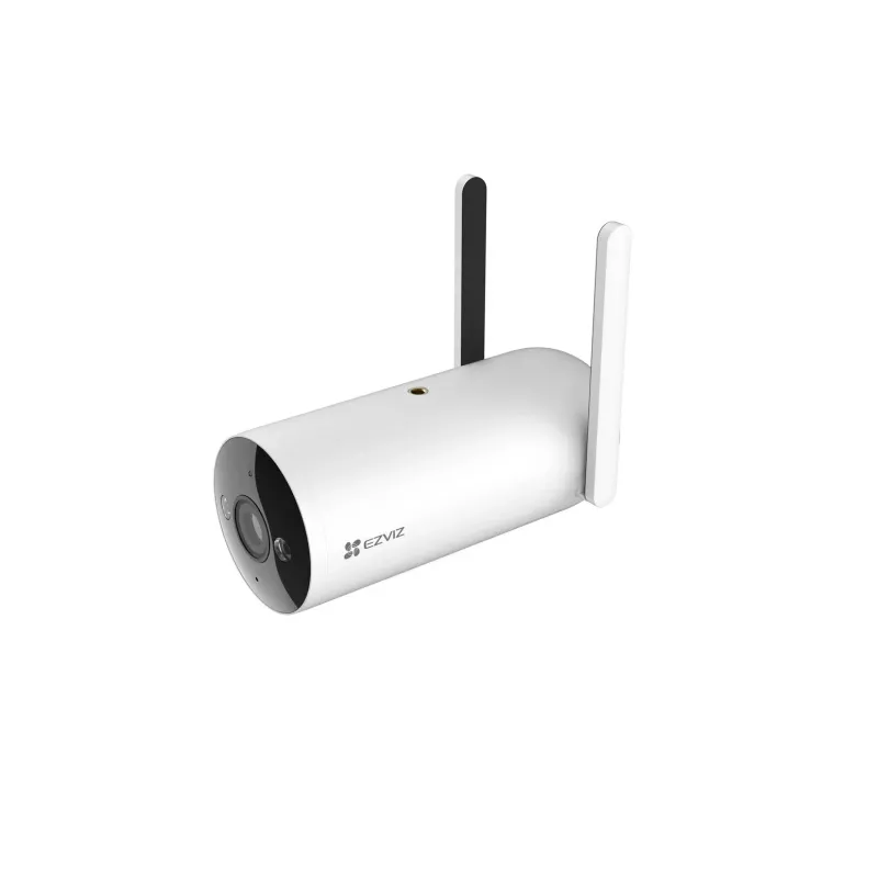 EZVIZ H5 4G 2K cilindrische IP-beveiligingscamera voor buiten 3 MP, 2304 x 1296 pixels, 4 mm, IP67, plafond/wand/paal