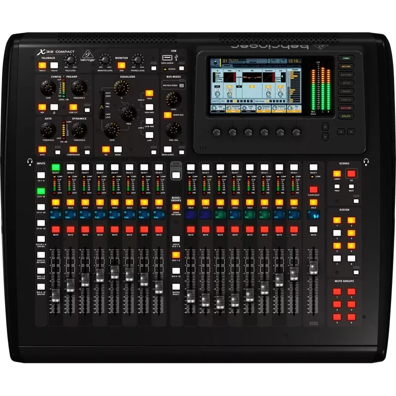 Mengpaneel Behringer X32 Compact 40 kanalen 10 - 22000 Hz zwart