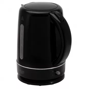 Adler 1385B zwart-wit waterkoker