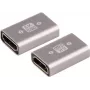 HDMI-A-stekker ShiverPeaks 10-01056 metaal, ondersteunt tot 8K-resolutie