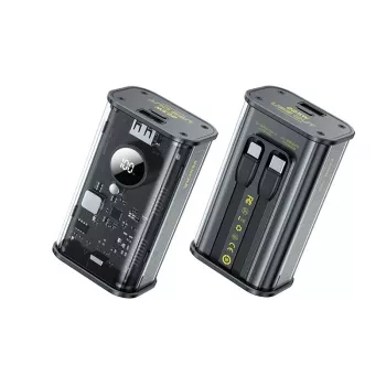 Powerbank WK-WP-345_Zwart, 1000 mAh snelladen