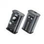 WEKOME WK-WP-345 Vanguard-serie powerbank, 10000 mAh, ingebouwde USB-C- en Lightning-kabel, PD 20 W + QC 22,5 W, zwart