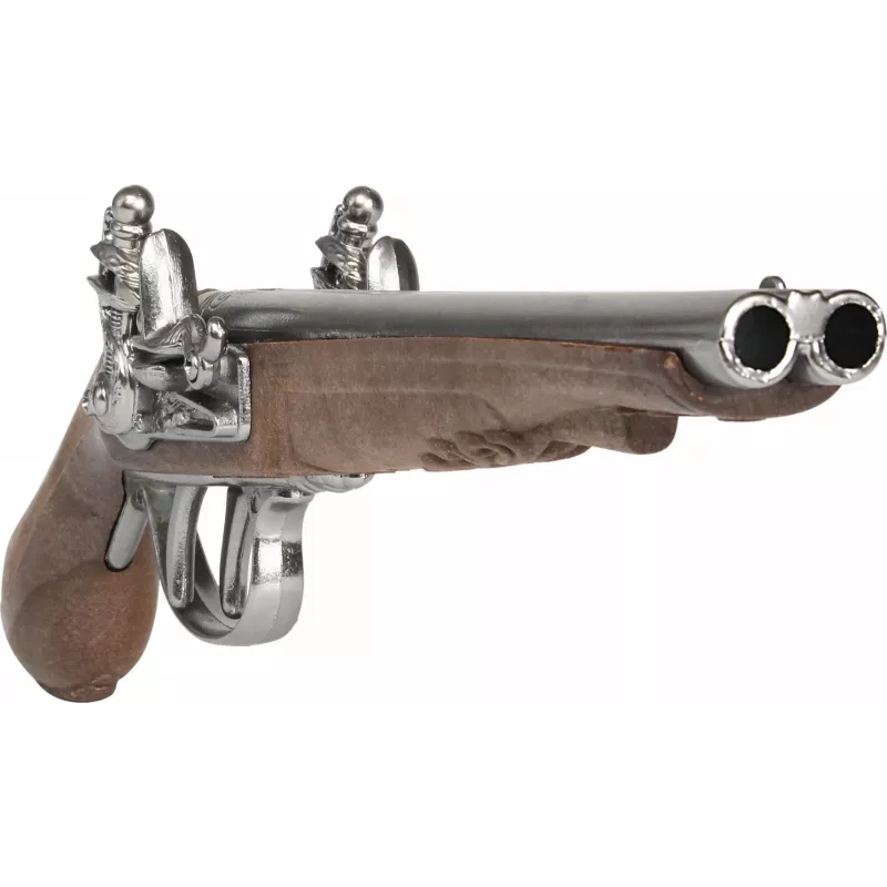 Metalen piratenpistool speelgoed Pulio model 15541/0 met realistisch design