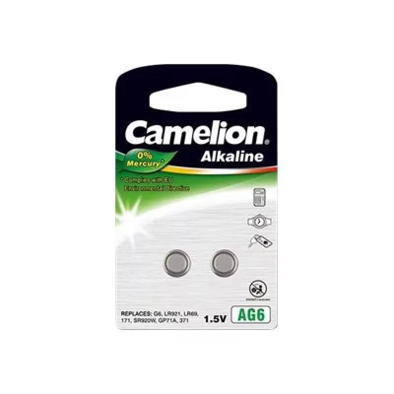 Camelion | AG6/LR69/LR921/371 | alkaline knoopcel | 2 stuks