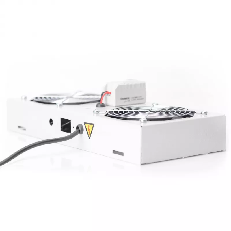 Dakventilatoreenheid Digitus DN-19 FAN-2-WM-T