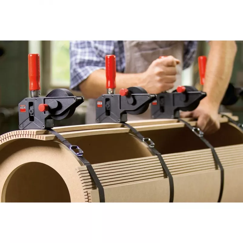 Bandklem Bessey BAN700 7 m zwart rood