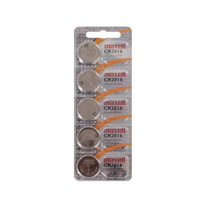 MAXELL batterij Specialist CR2016, 5 stuks
