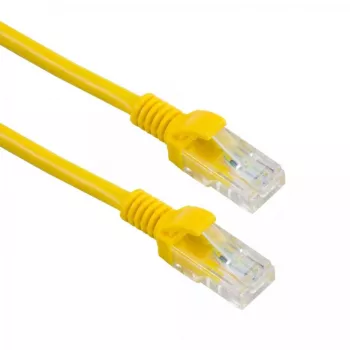 Sbox UTP-05Y UTP CAT5E 0,5 m geel
