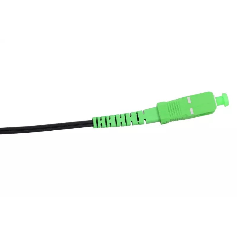 Extralink SC/APC-SC/APC platte patchkabel drop singlemode simplex G.657A2 150m